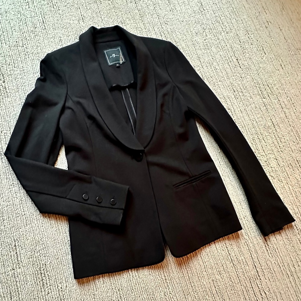 7 FOR ALL MANKIND Black Blaze (Medium)